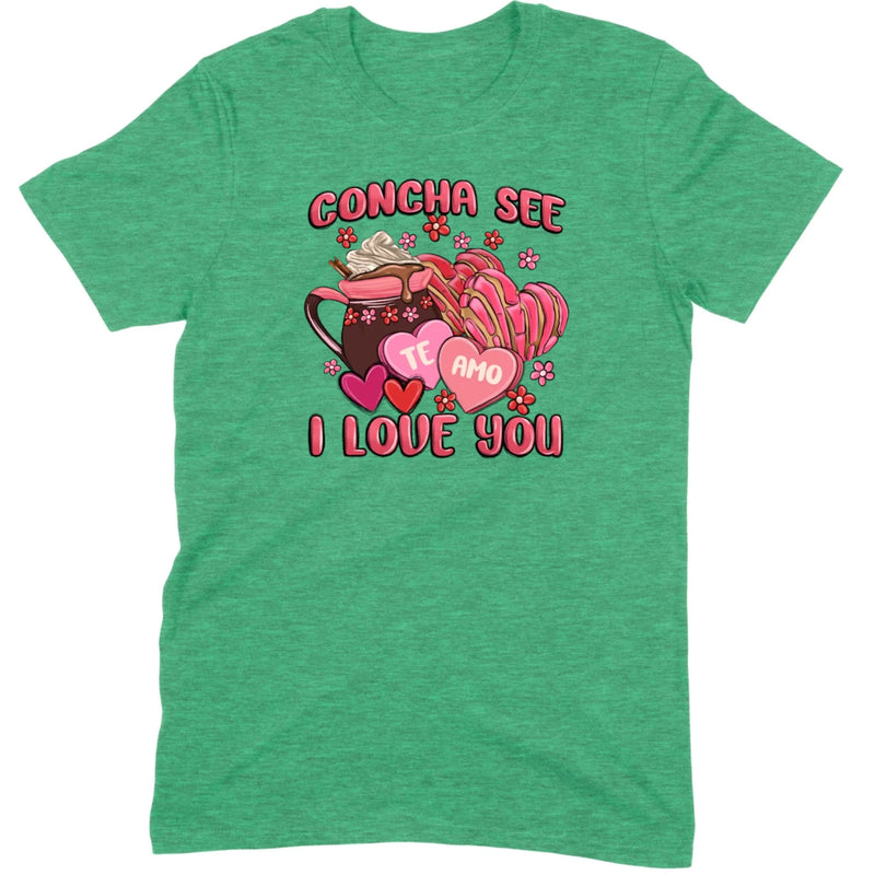 Concha See Te Amo Latina Valentine Tee