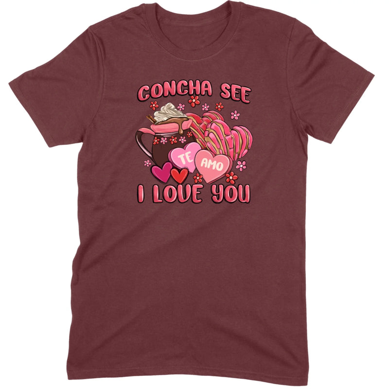 Concha See Te Amo Latina Valentine Tee