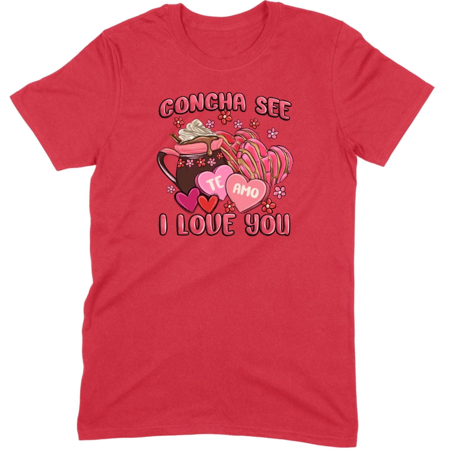 Concha See Te Amo Latina Valentine Tee