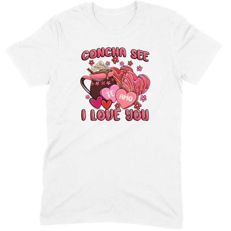 Concha See Te Amo Latina Valentine Tee