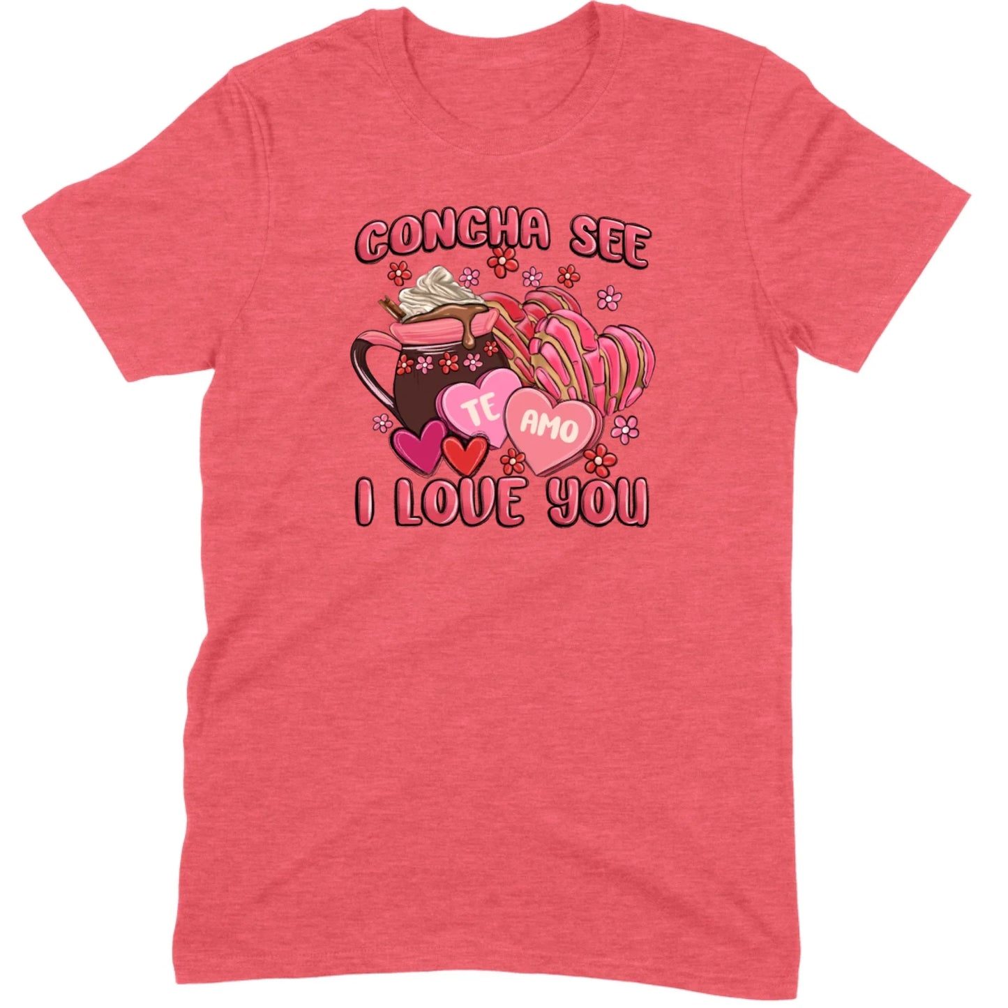 Concha See Te Amo Latina Valentine Tee