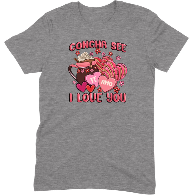 Concha See Te Amo Latina Valentine Tee