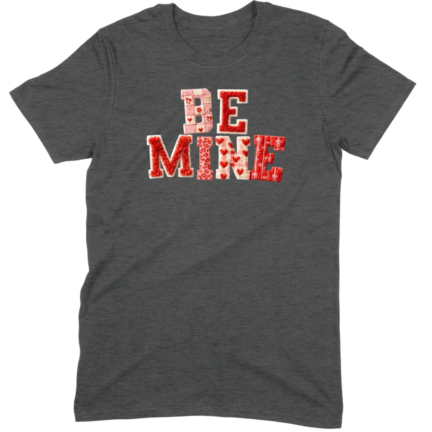 Coquette Pink & Red Varsity Letter Valentine Tee