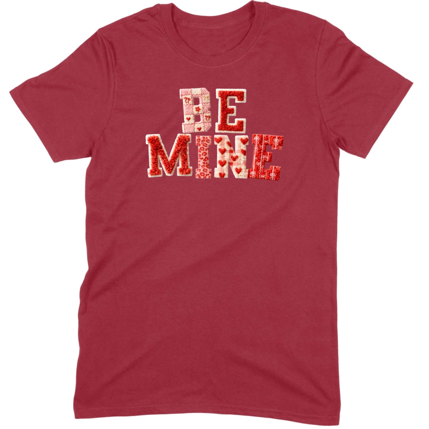 Coquette Pink & Red Varsity Letter Valentine Tee