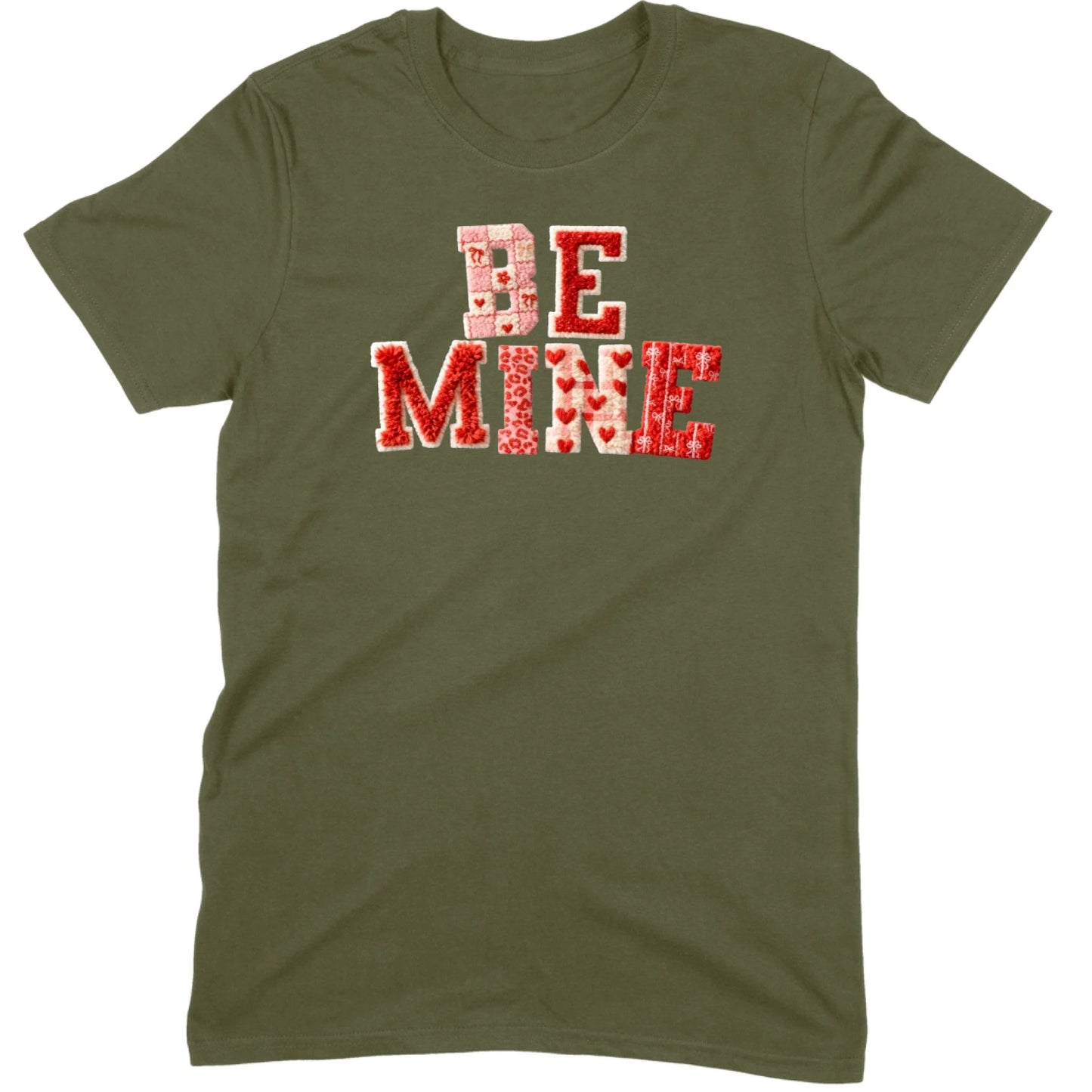 Coquette Pink & Red Varsity Letter Valentine Tee
