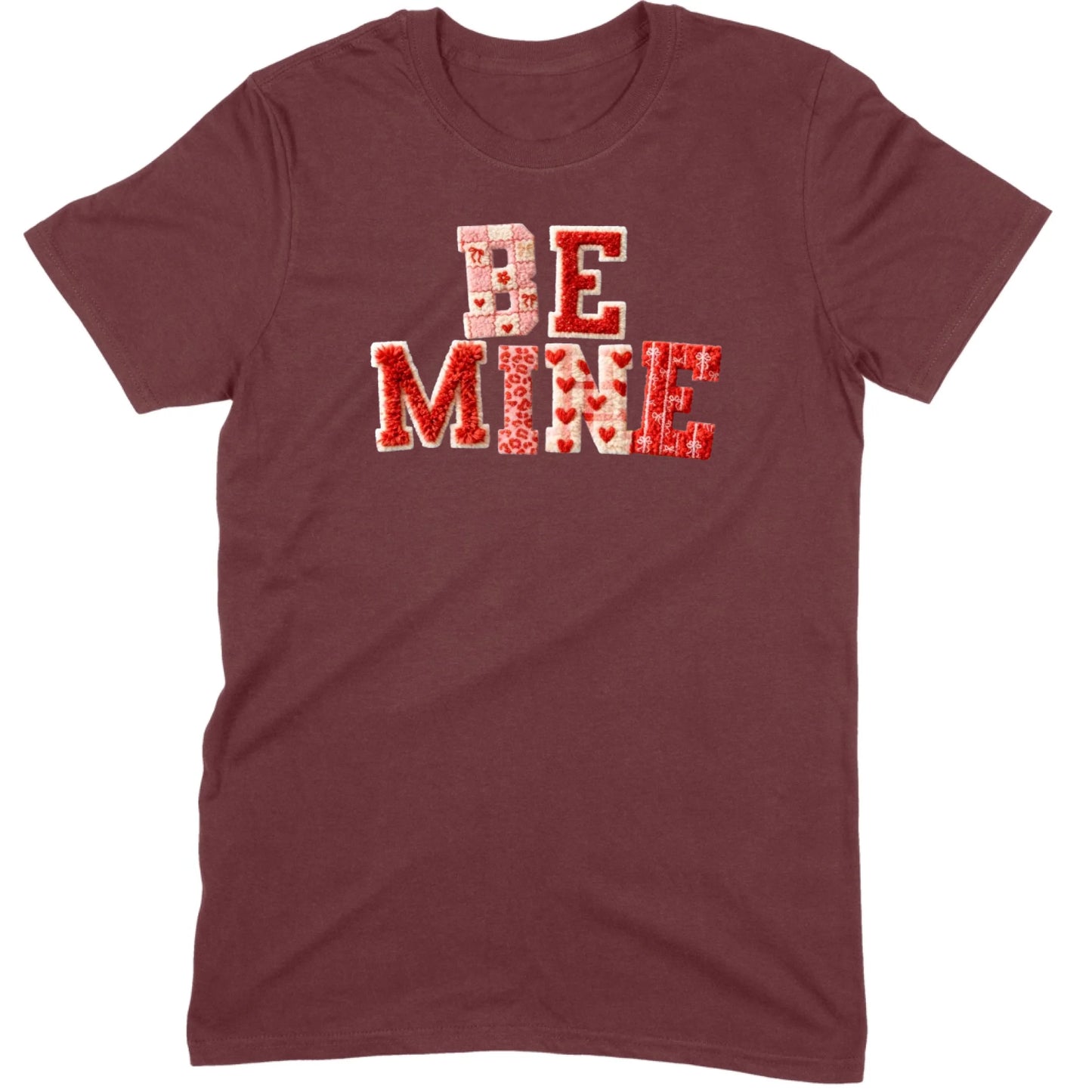 Coquette Pink & Red Varsity Letter Valentine Tee