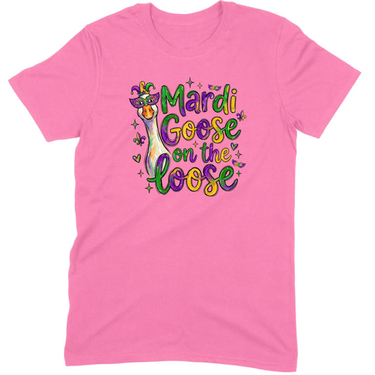Mardi Goose on the Loose Tee