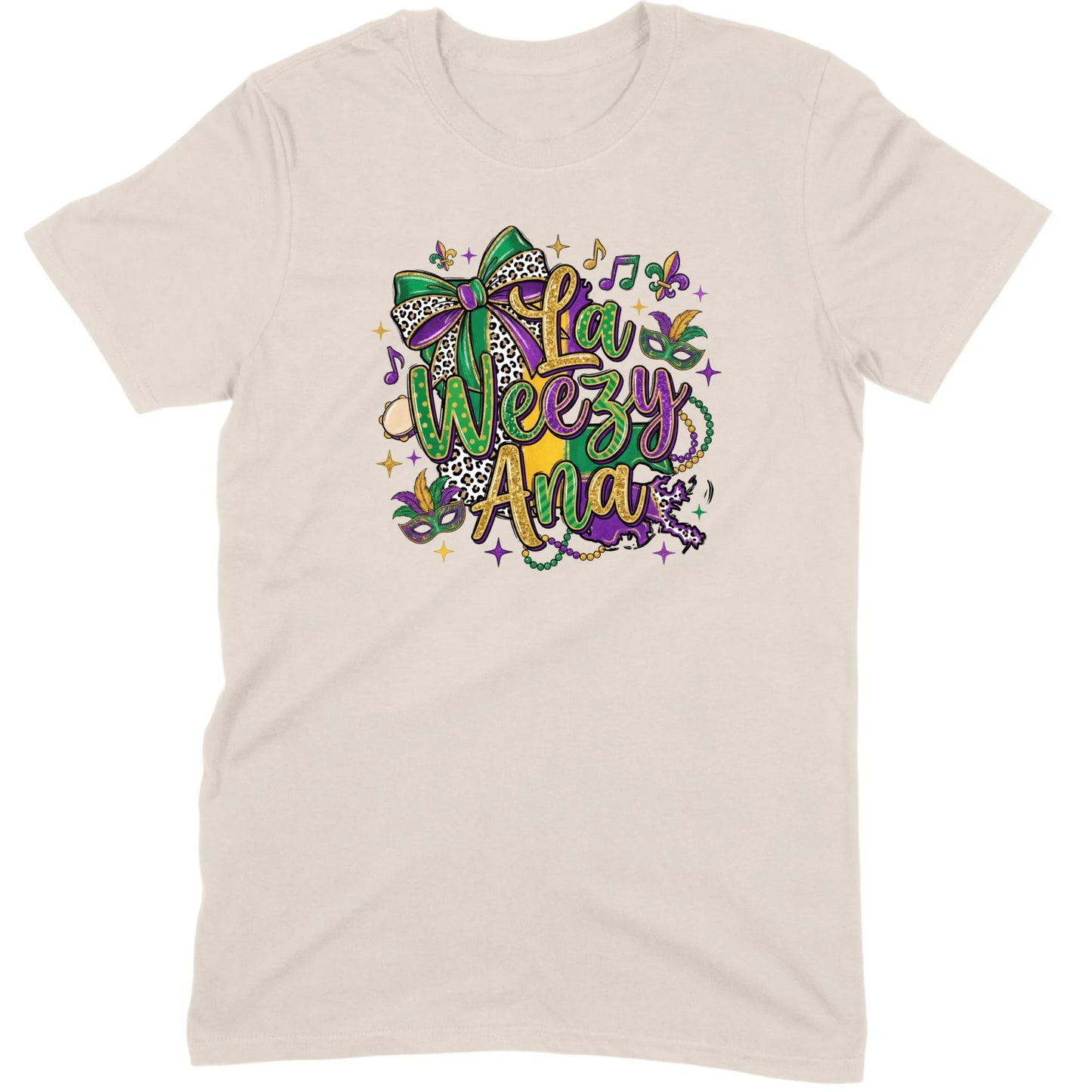 La Weezy Ana Louisiana Bow Tee