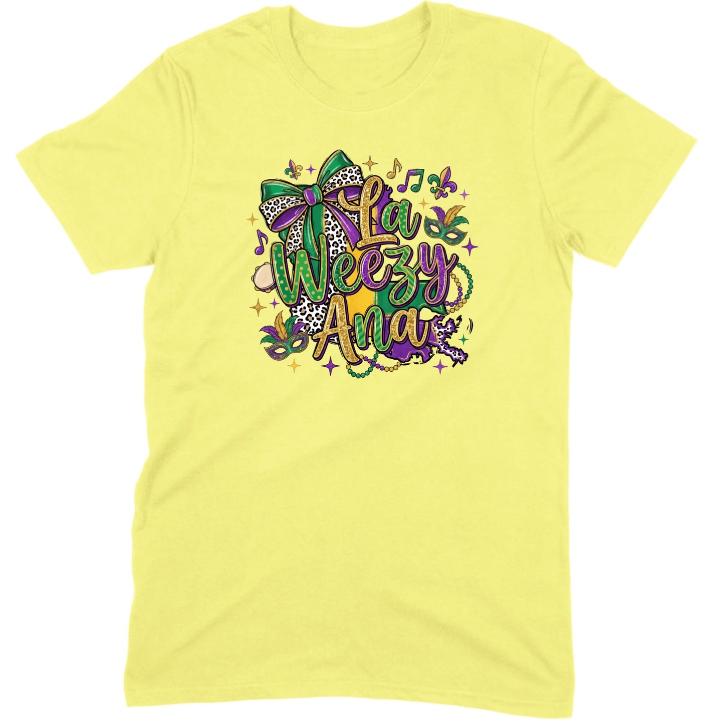 La Weezy Ana Louisiana Bow Tee