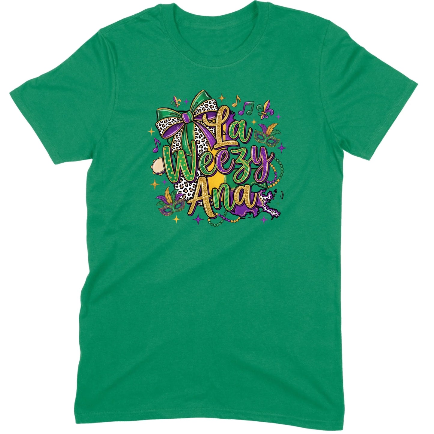 La Weezy Ana Louisiana Bow Tee