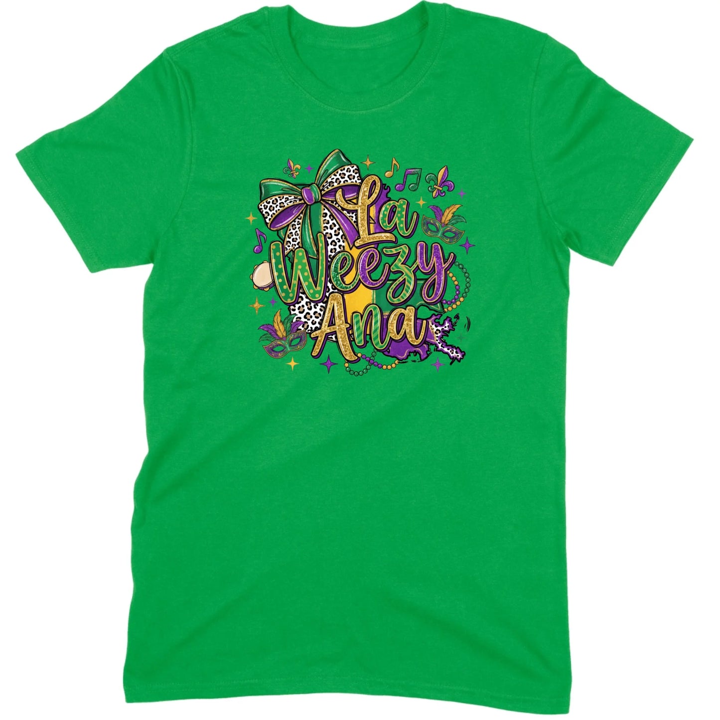 La Weezy Ana Louisiana Bow Tee