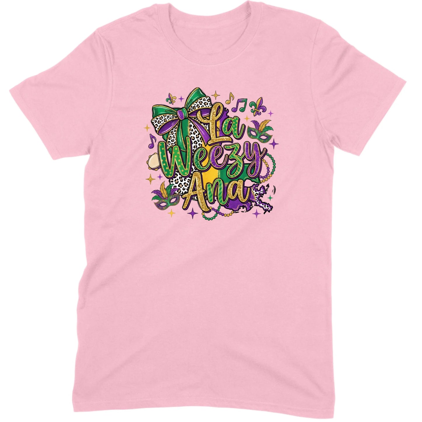 La Weezy Ana Louisiana Bow Tee