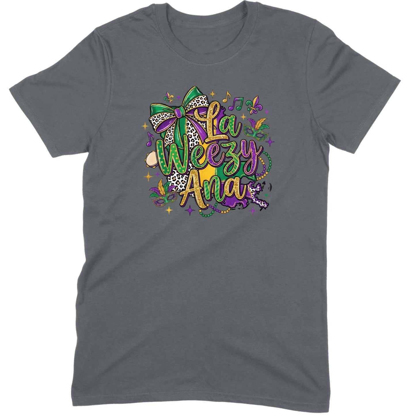 La Weezy Ana Louisiana Bow Tee