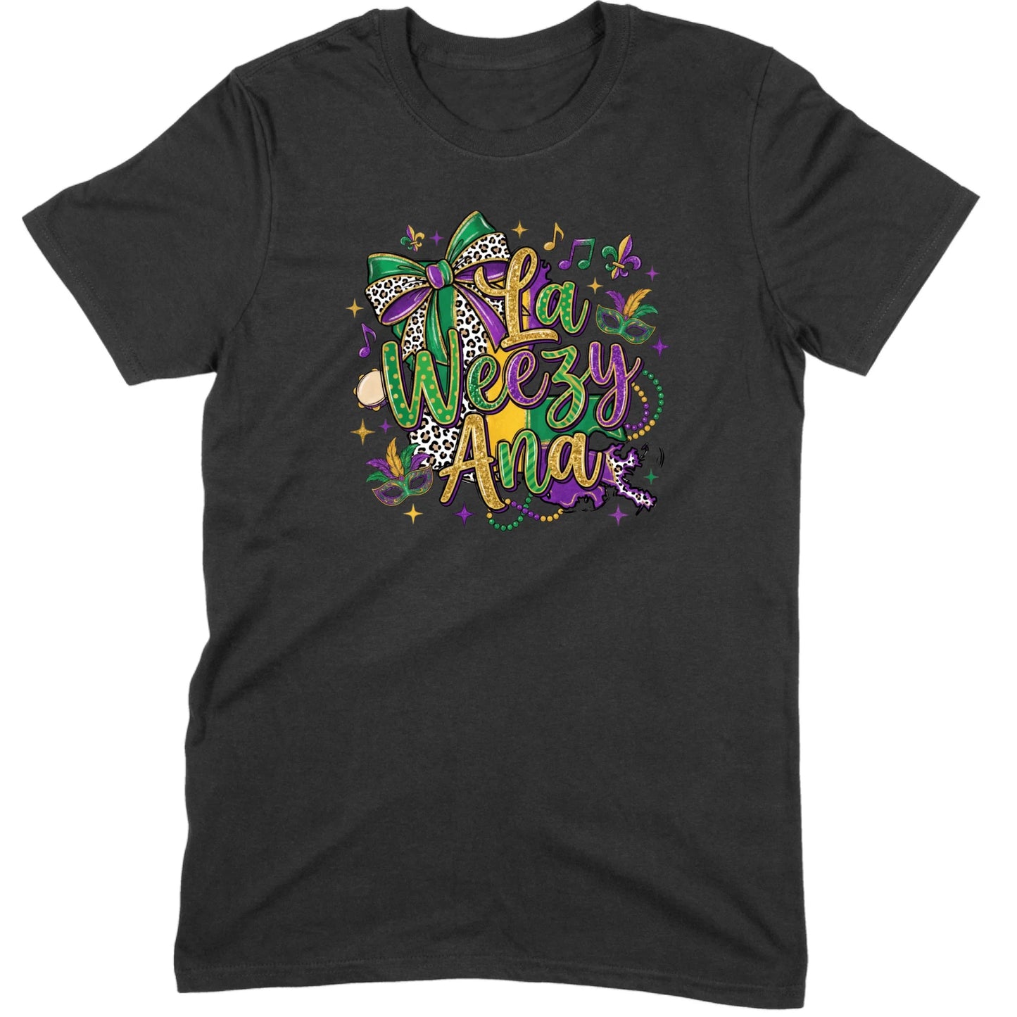 La Weezy Ana Louisiana Bow Tee