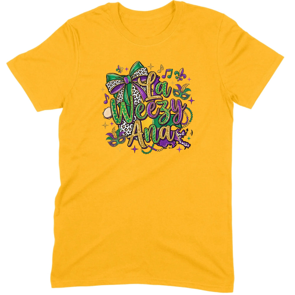 La Weezy Ana Louisiana Bow Tee