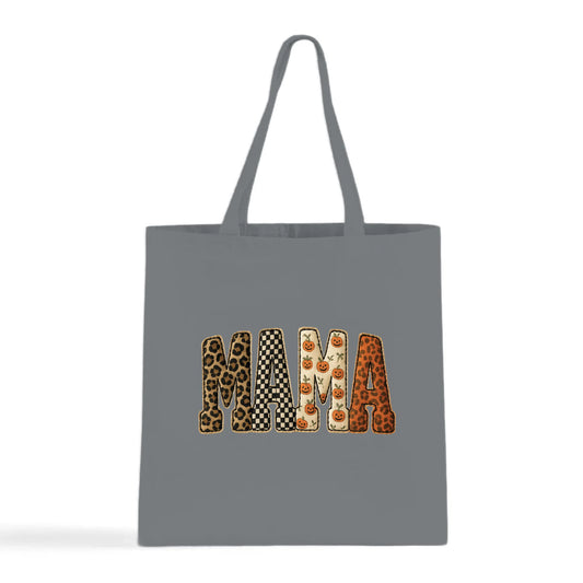 Fall Patchwork "MAMA" Tote Bag