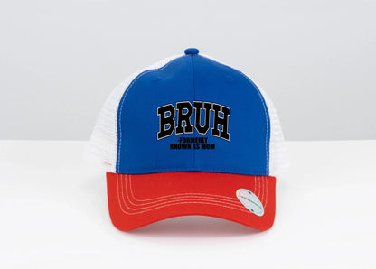 Royal Blue, Red Visor, White