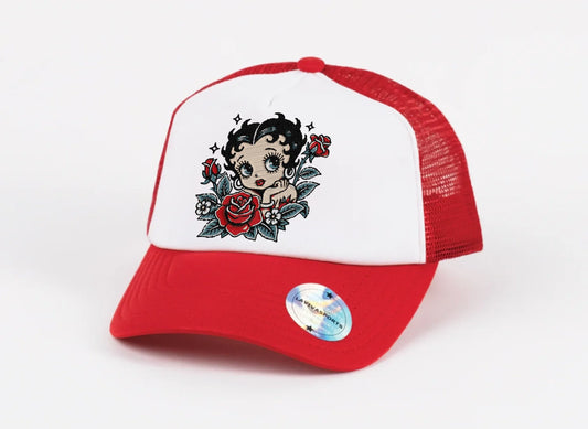 Betty Boop Patch Hat