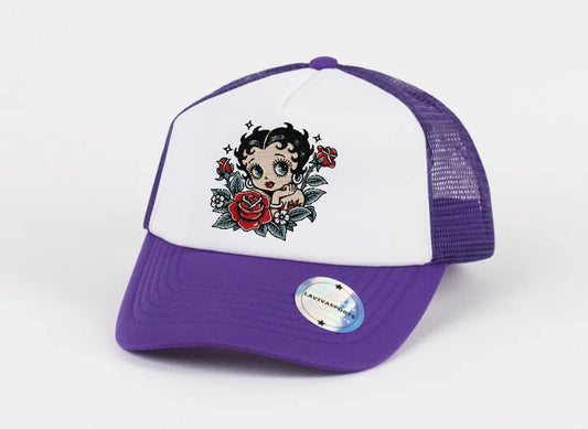 Betty Boop Patch Hat