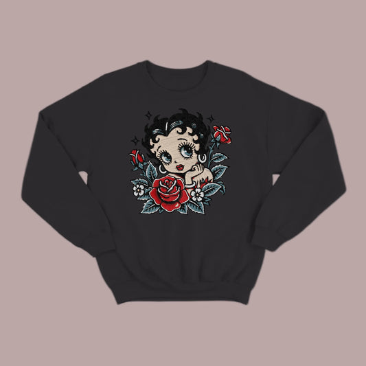 Betty Boop Patch SweatTee