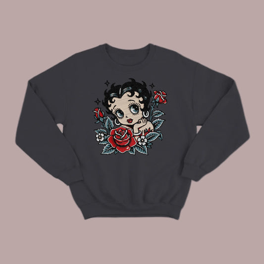 Betty Boop Patch SweatTee