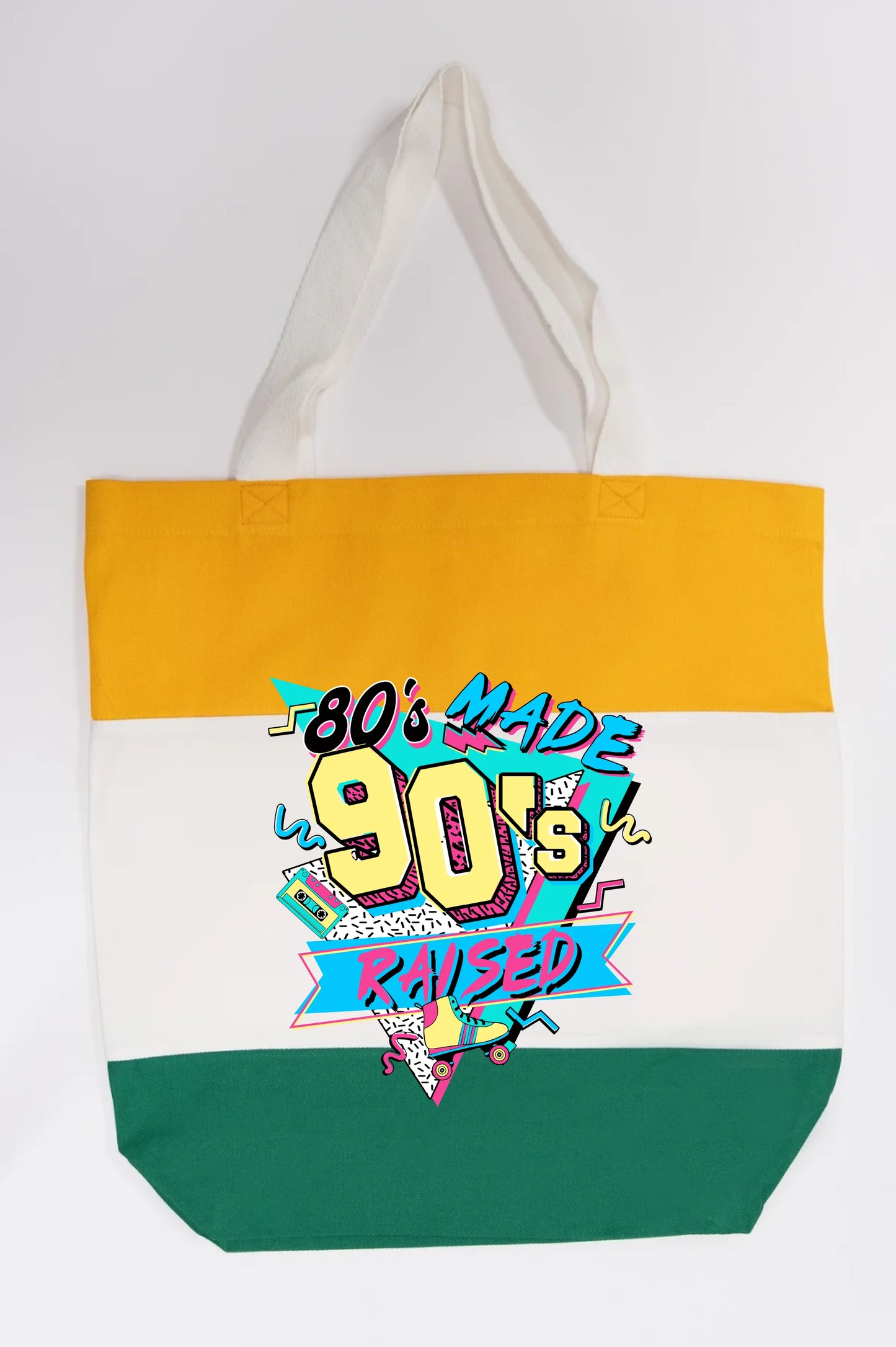 80's Made 90's Raise Tote Bag