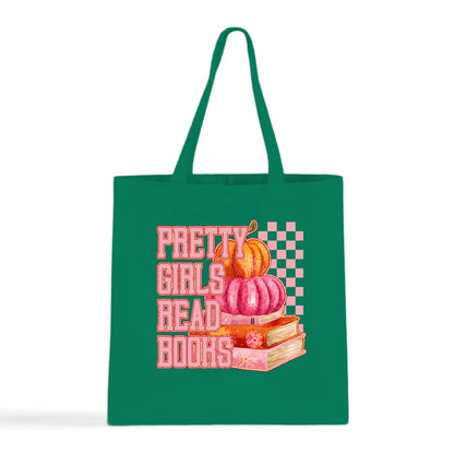 Pretty Girls Read Books Tote Bag