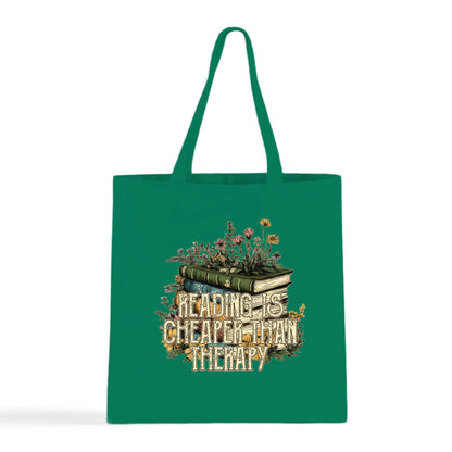 Reading is Cheaper than Therapy Tote Bag
