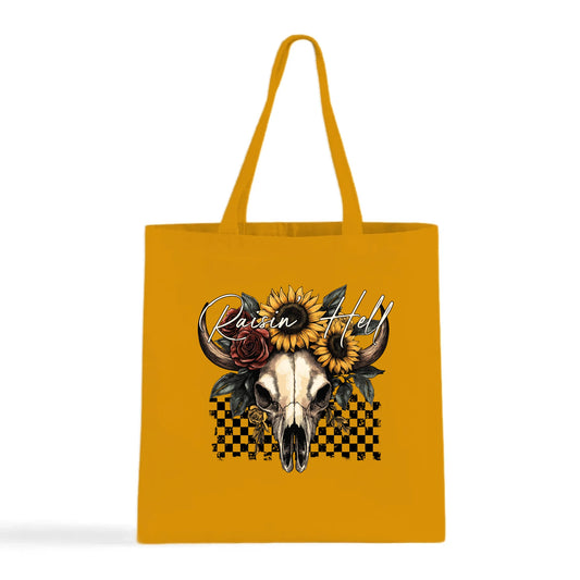 Raisin' Hell Tote Bag