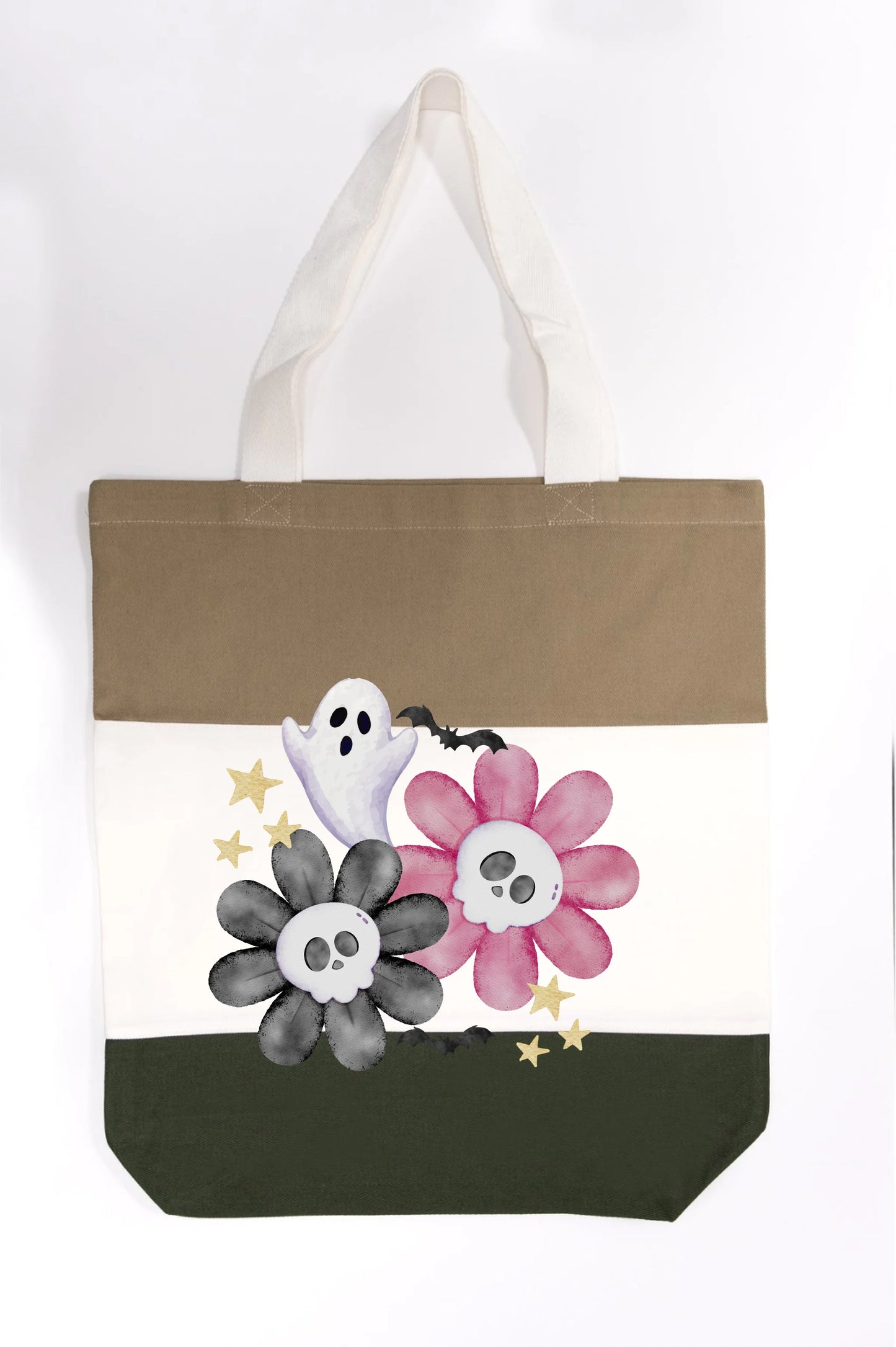 Watercolor Spooky Tote Bag