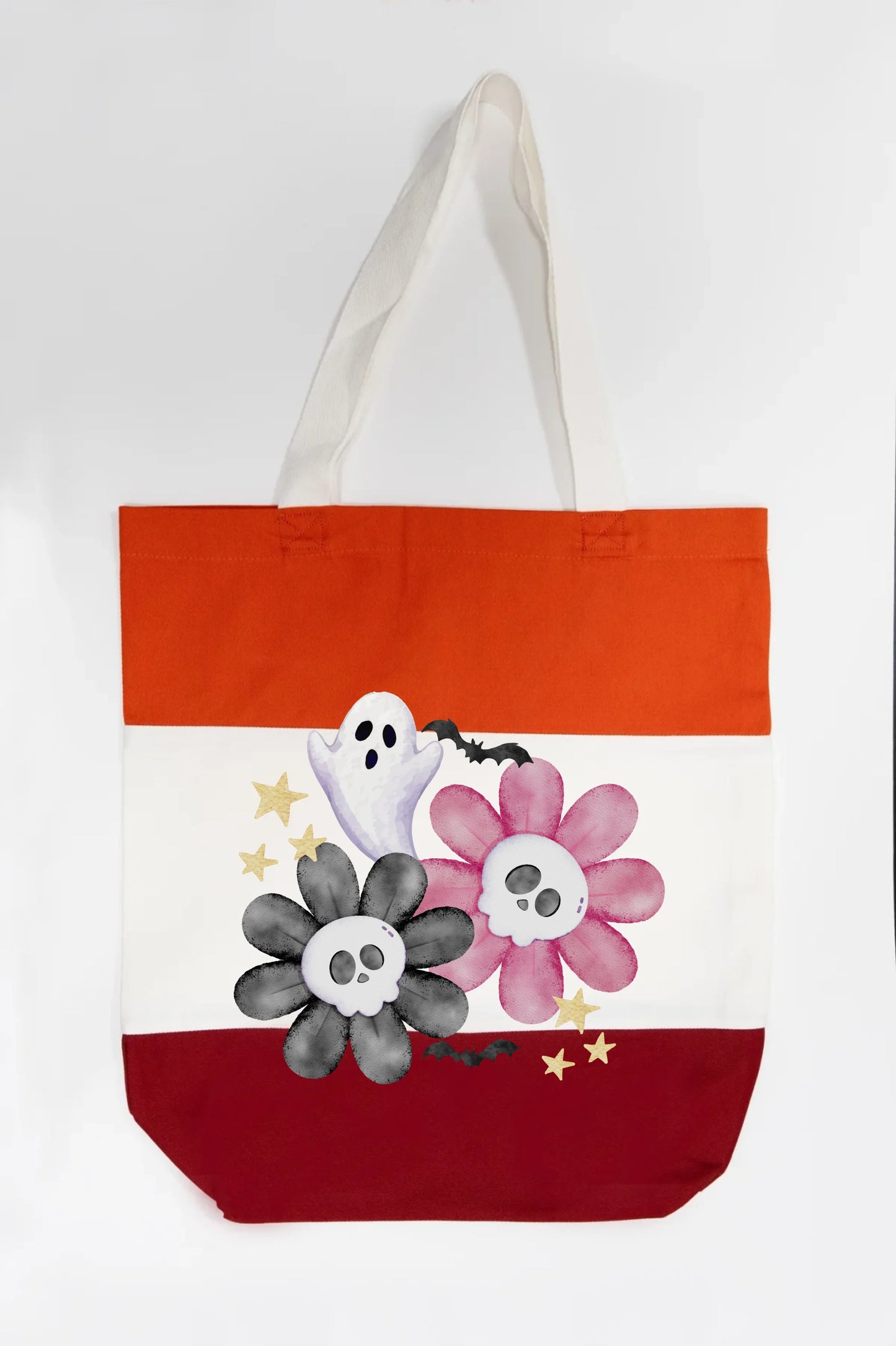 Watercolor Spooky Tote Bag