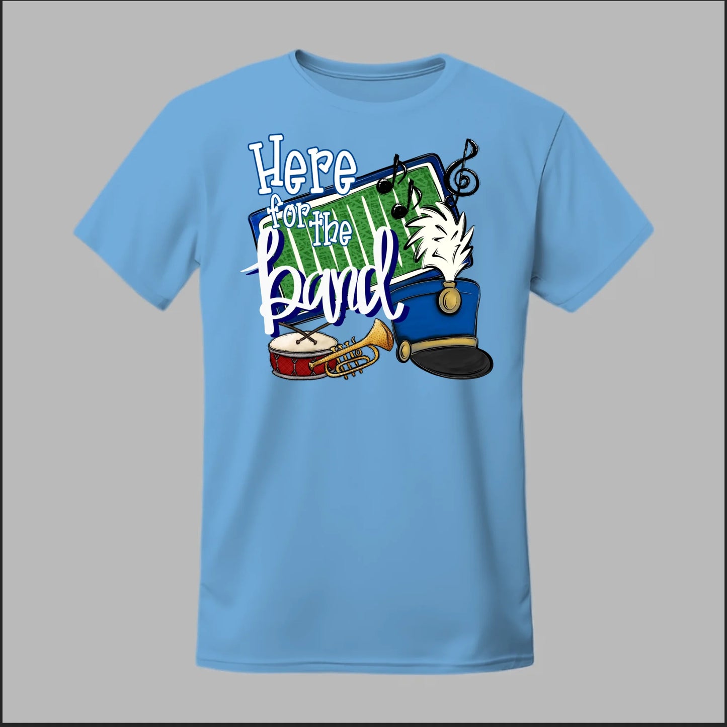 Front Carolina Blue