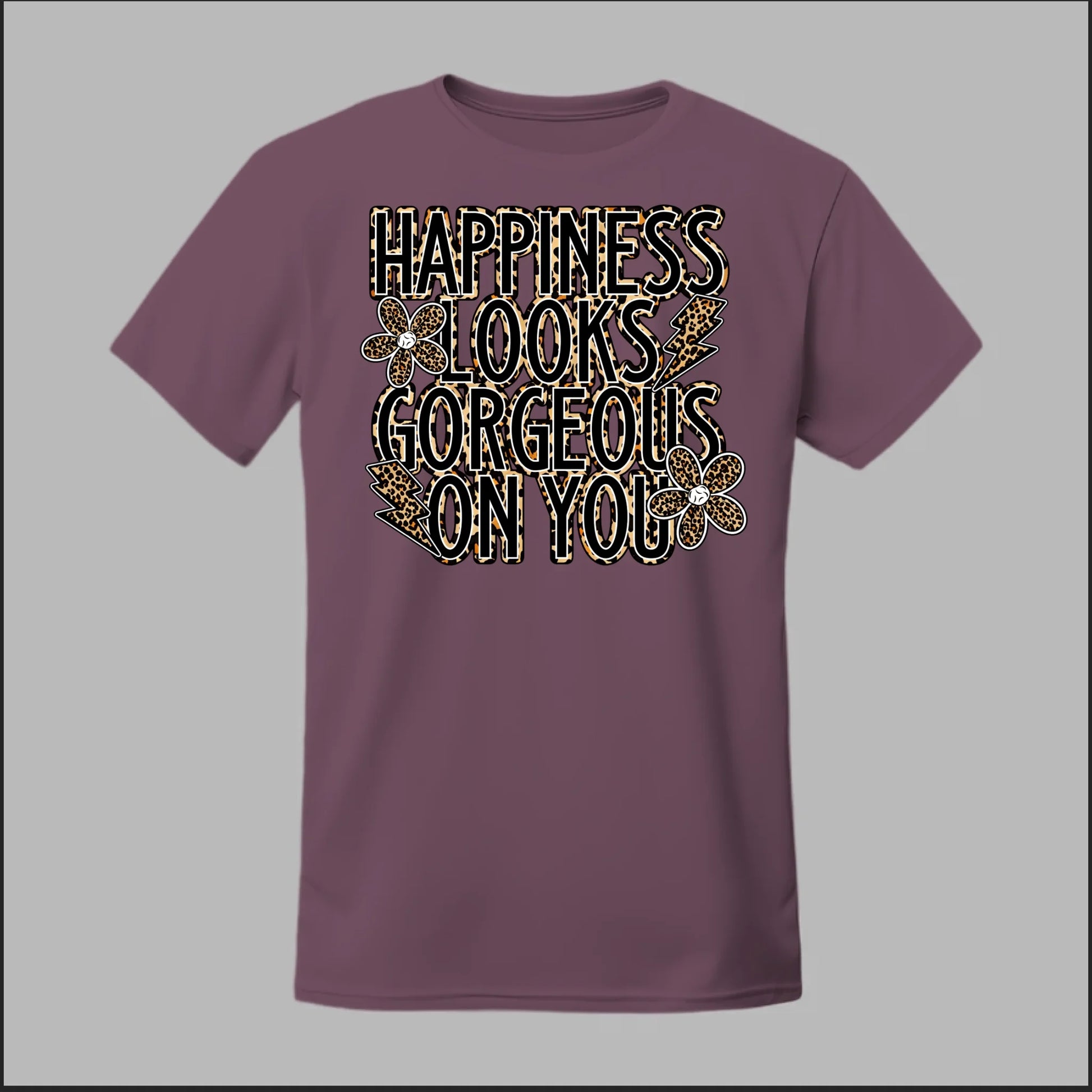 Front Heather Maroon