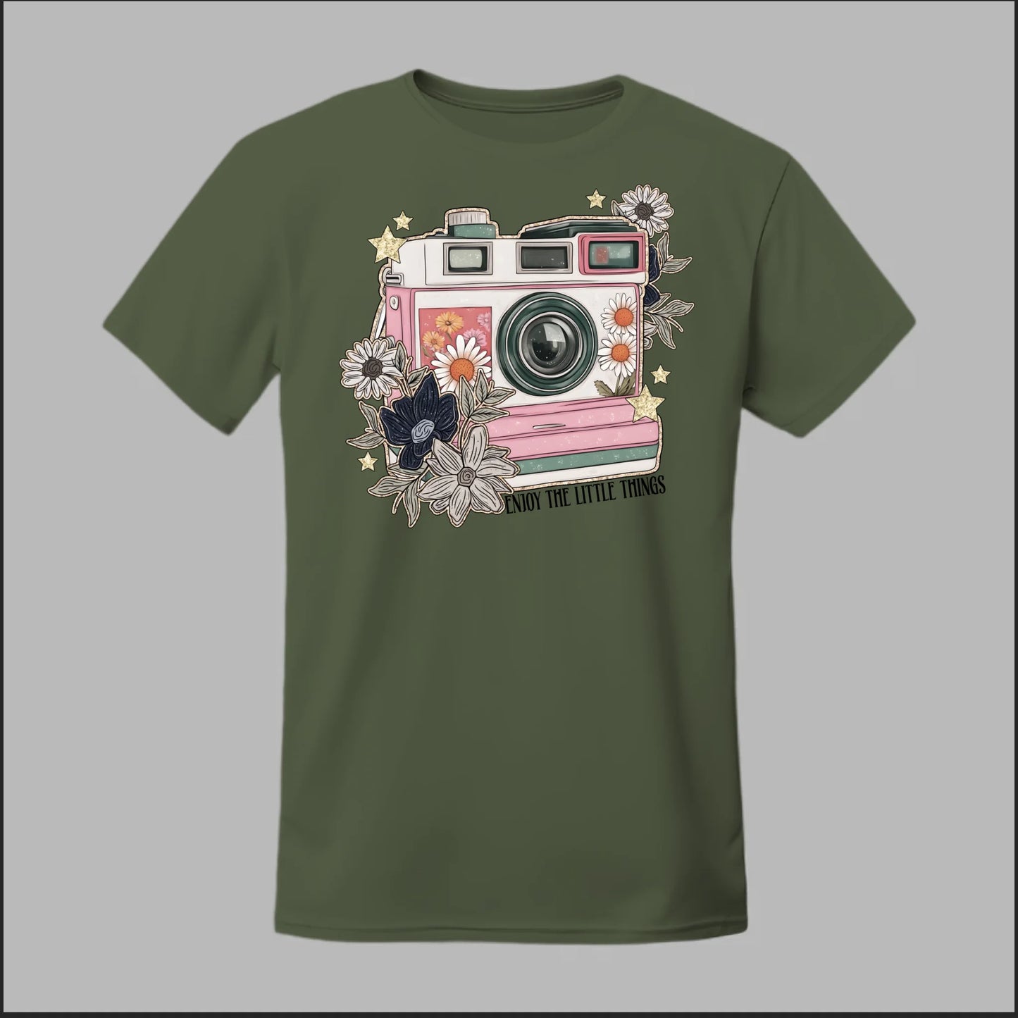 Front Military Green
