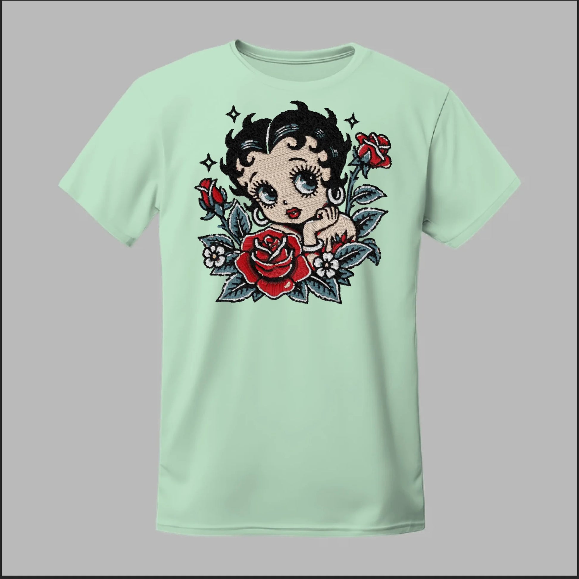 Front Mint Green