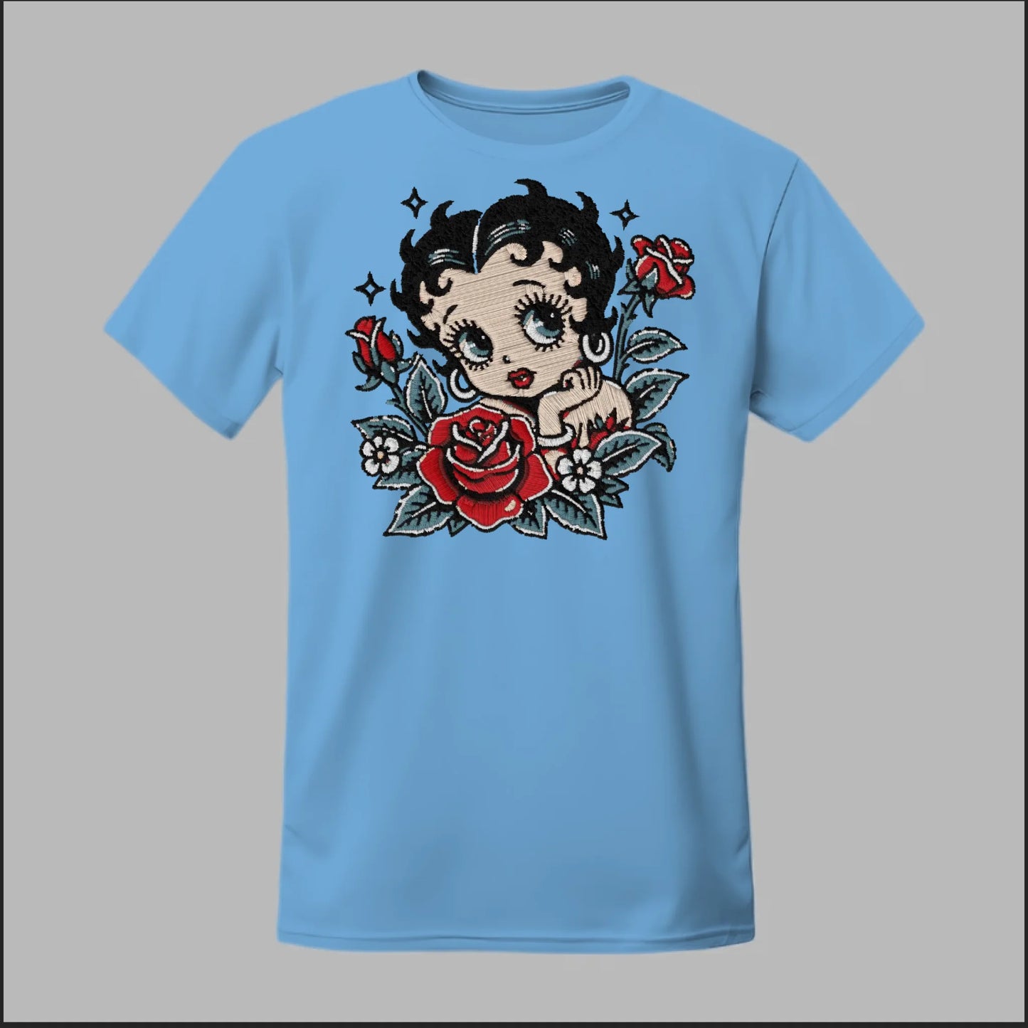 Front Carolina Blue