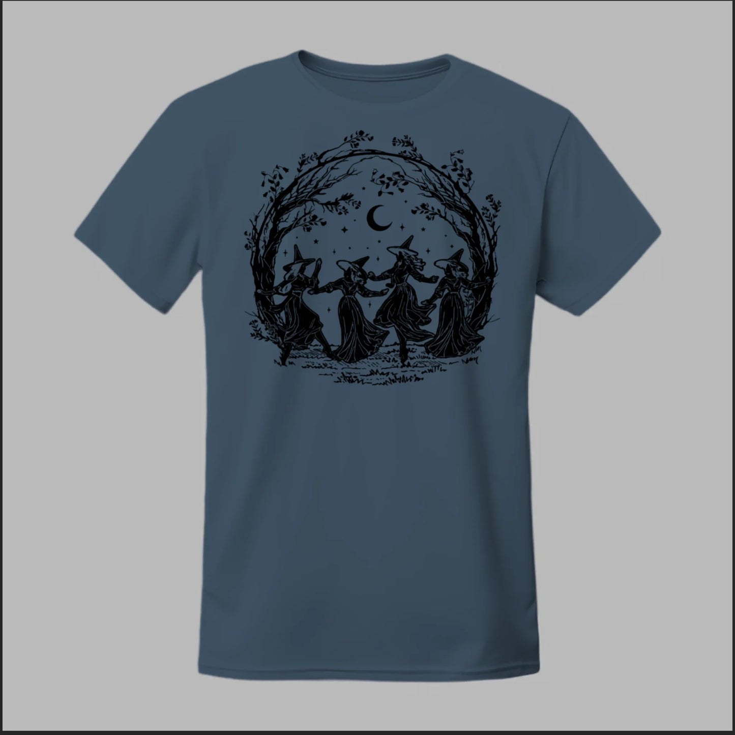 Front Heather Navy