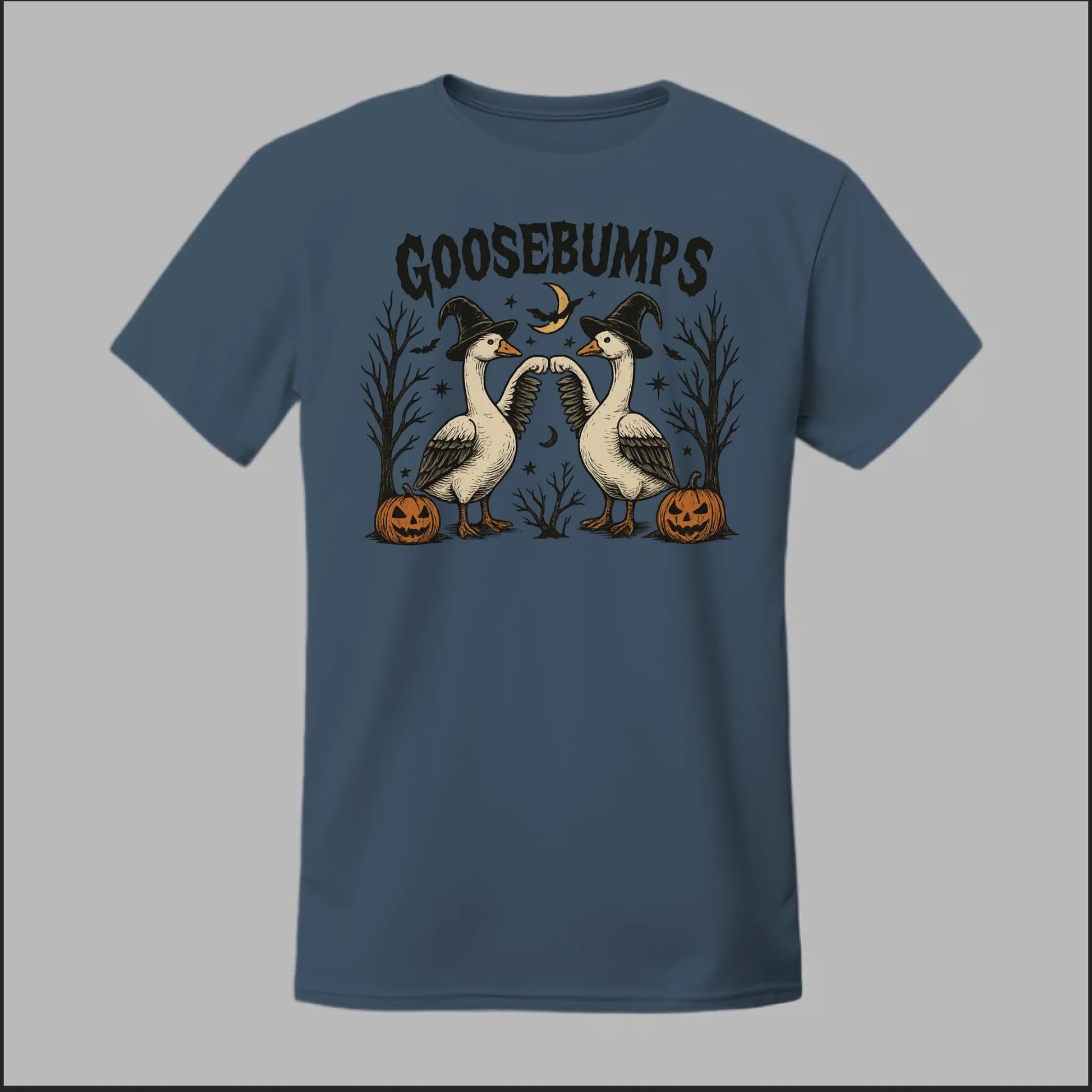 Front Heather Navy