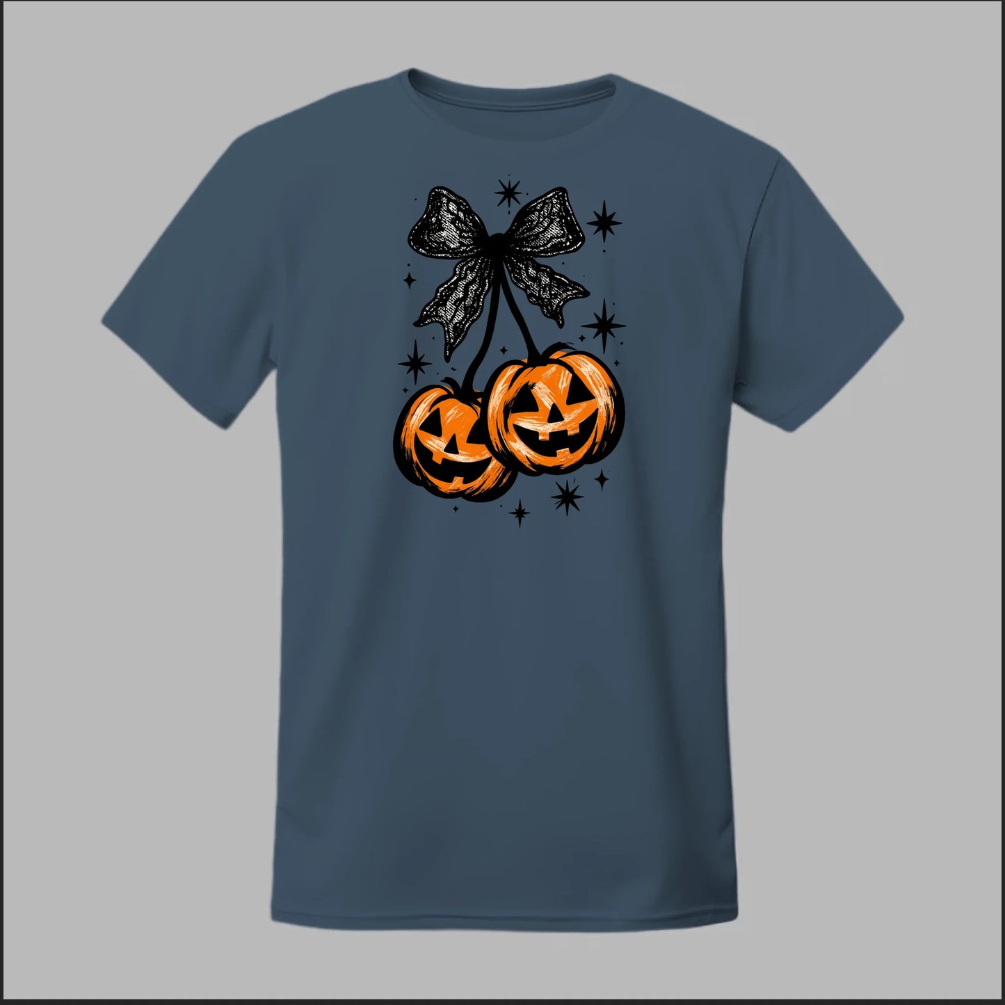 Front Heather Navy