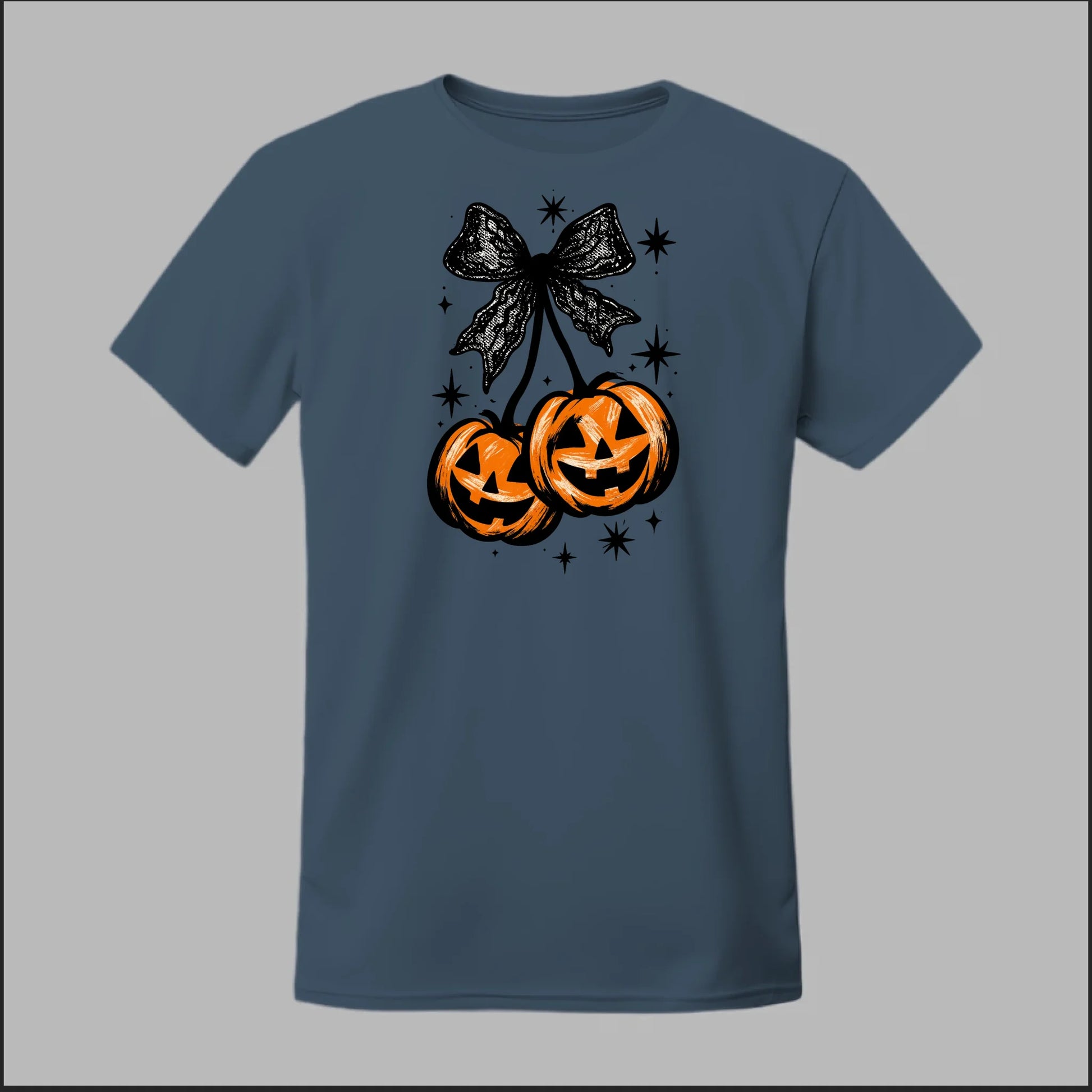 Front Heather Navy