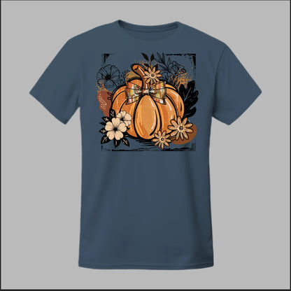 Front Heather Navy