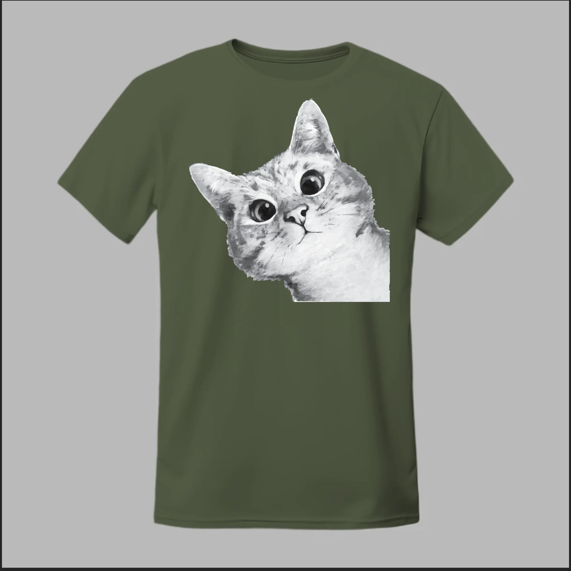 Front Military Green
