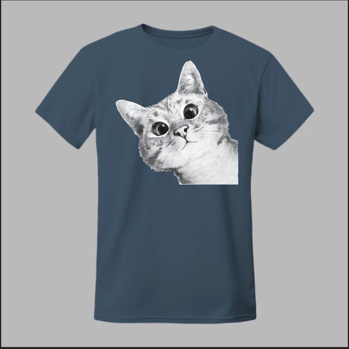 Front Heather Navy