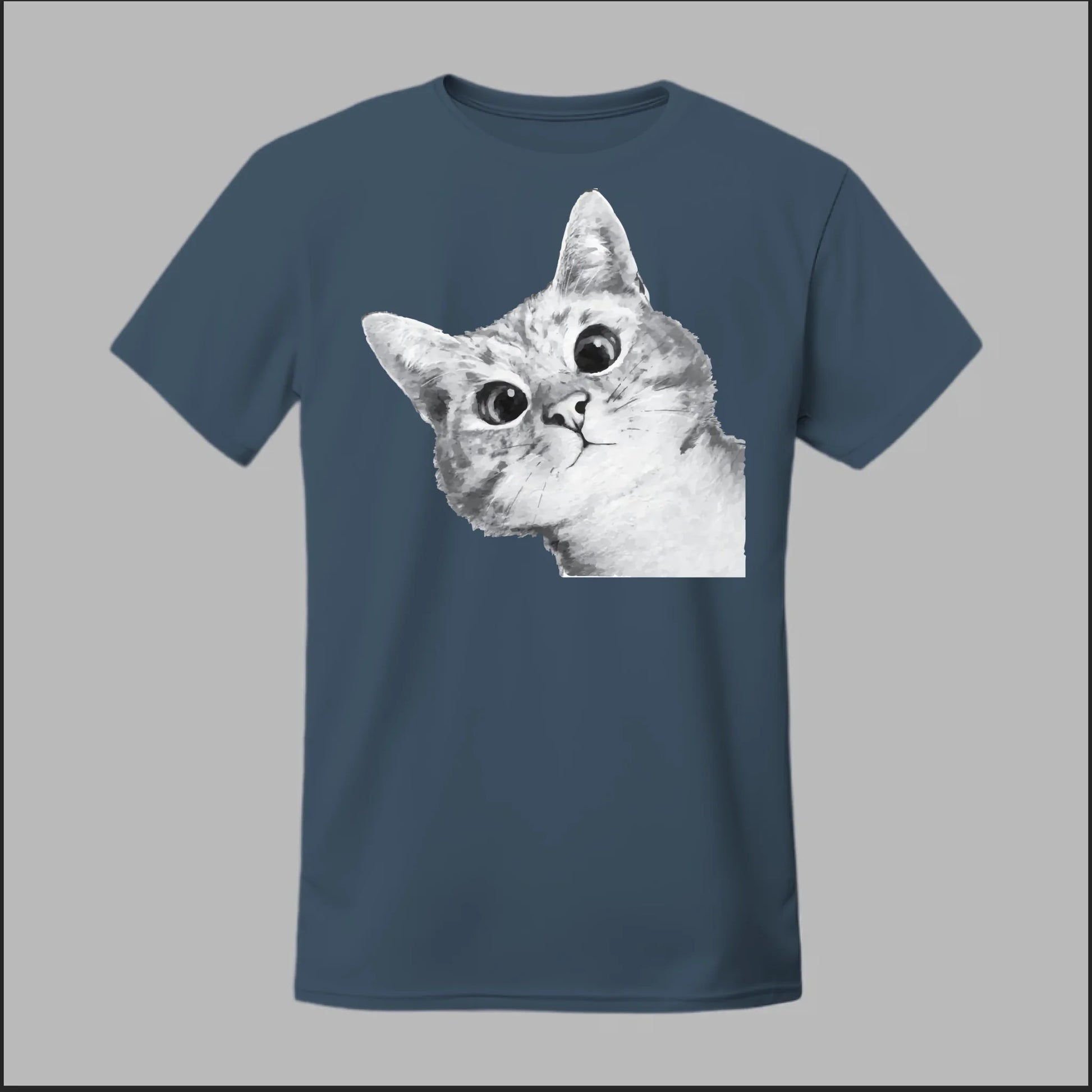 Front Heather Navy