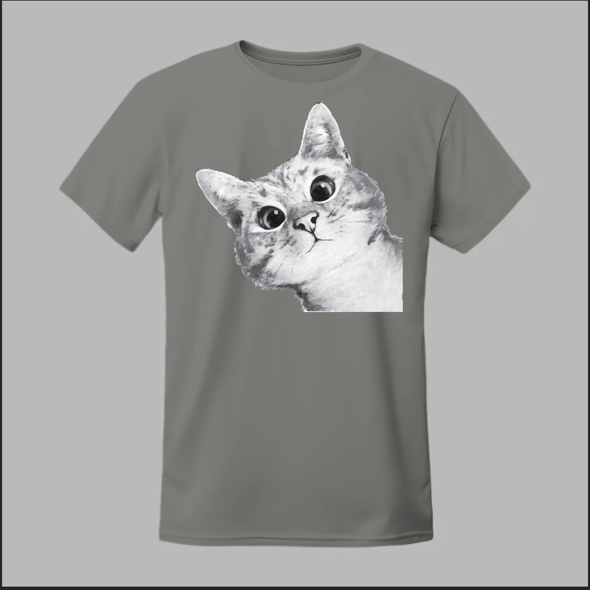 Front Heather Military Green