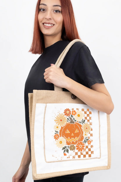 Jute Tote Bag B