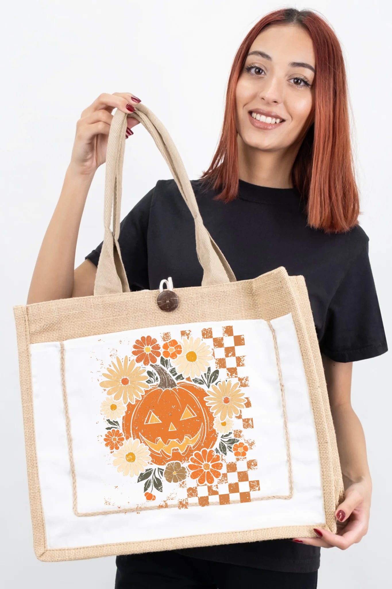 Jute Tote Bag A