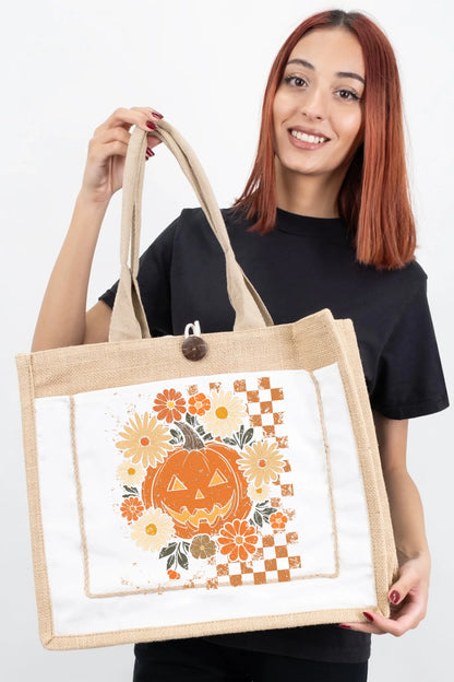 Jute Tote Bag A