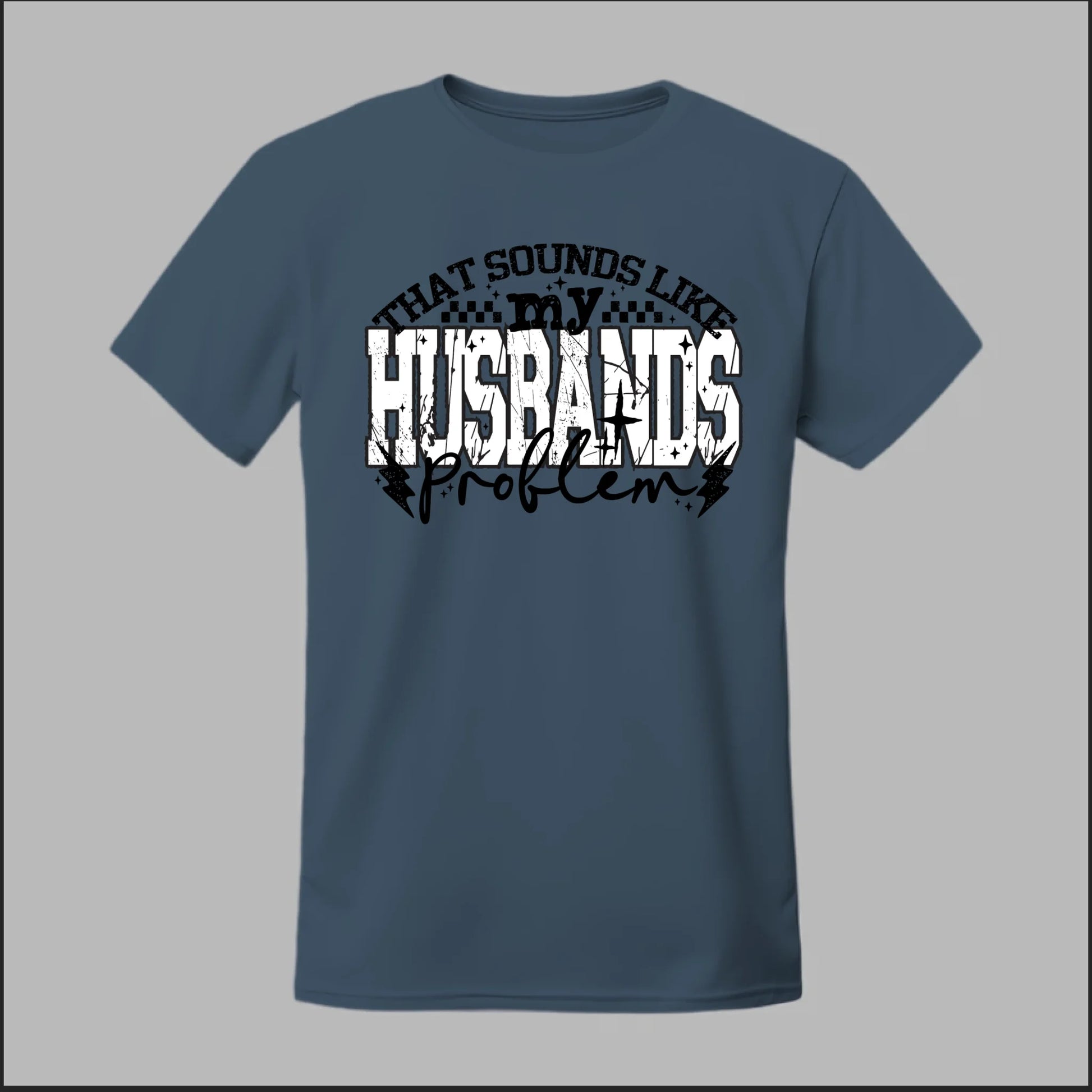 Front Heather Navy