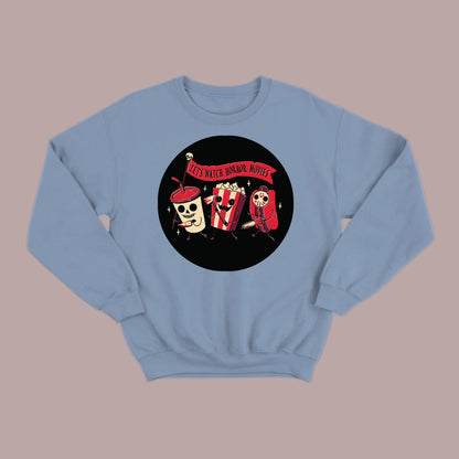 Let's Watch a Horror Movie Sweatshirt